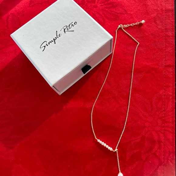 Simple retro Pearl Necklace - Picture 2 of 3